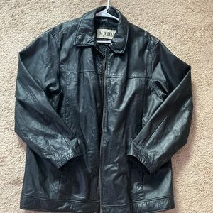 Wilson’s Black Leather Jacket